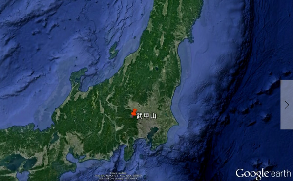 武甲山 地図 位置